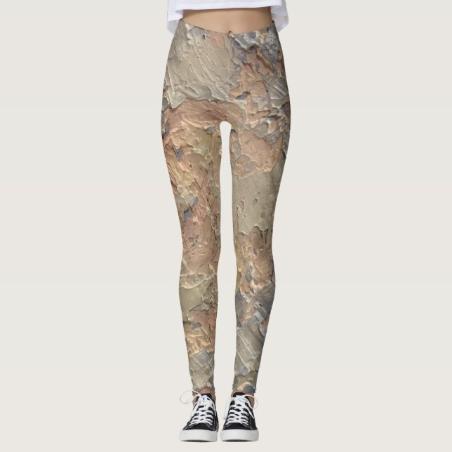 Leggings Textura #2 de obra Amanecer (Anverso)