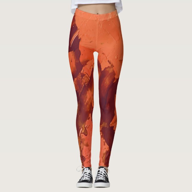 Leggings Textura #34 de la obra Nuit (Anverso)