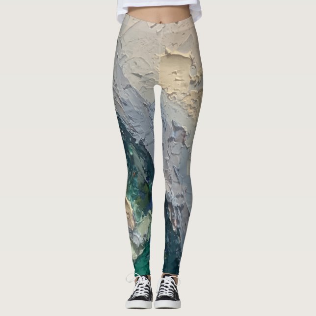 Leggings Textura #3 de la obra Viendo a travez de los ojos (Anverso)