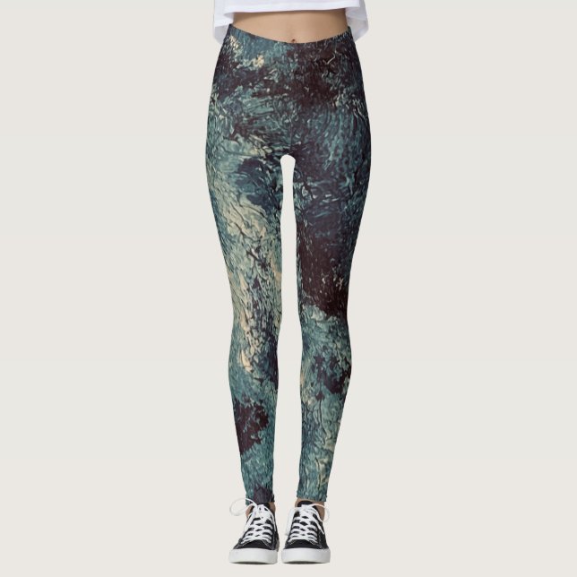 Leggings Textura #5 de la obra Cerezas (Anverso)