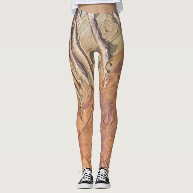 Leggings Textura #5 de la obra Viendo a travez de los ojos (Anverso)