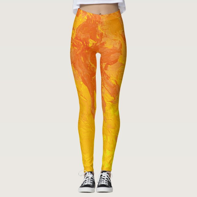 Leggings Textura #61 de la obra Nuit (Anverso)