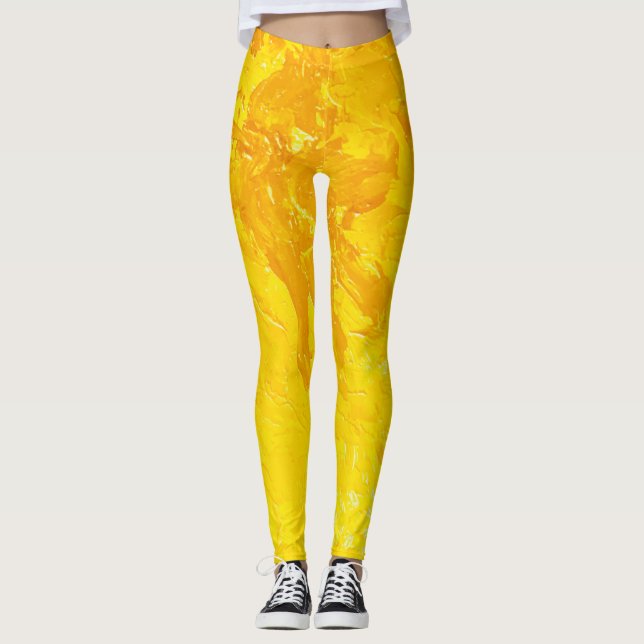 Leggings Textura #65 de la obra Nuit (Anverso)