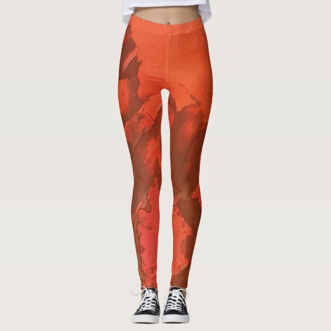 Leggings Textura #6 de la obra Nuit (Anverso)