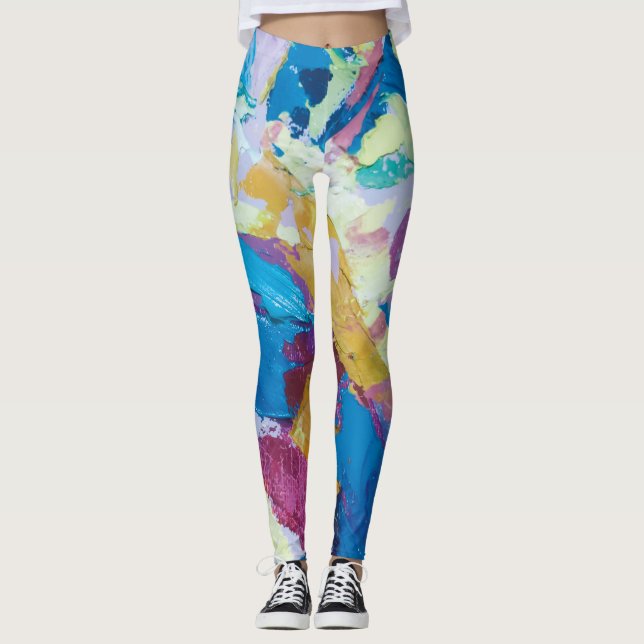 Leggings Textura #7 de la obra Piña (Anverso)