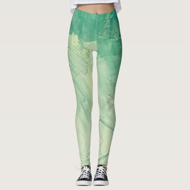 Leggings Textura #8 de la obra Nuit (Anverso)
