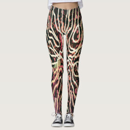 Leggings Textura a rayas