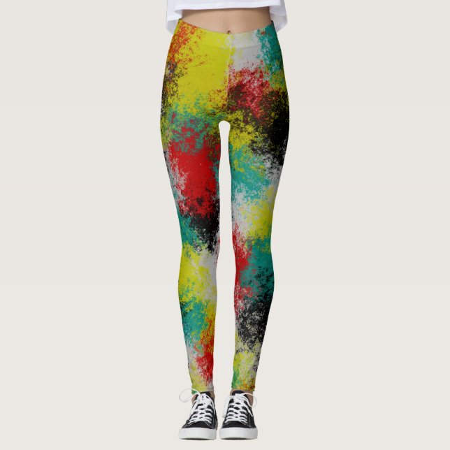 Leggings Textura colorida (Anverso)