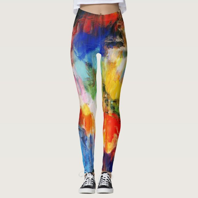 Leggings Textura colorida (Anverso)