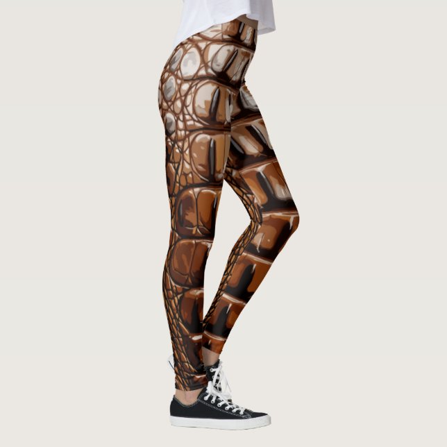 Leggings Textura de gator (Derecha)