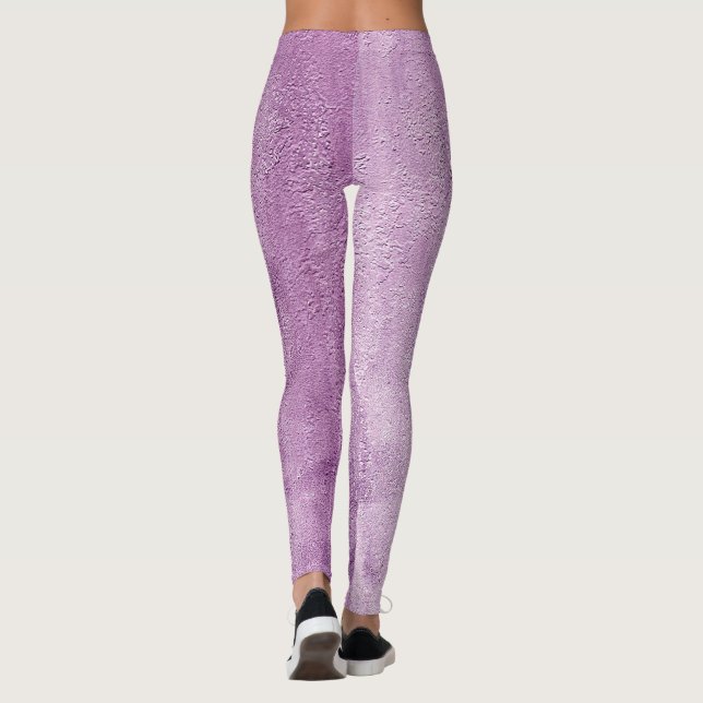 Leggings Textura de grunge abstracta (Reverso)