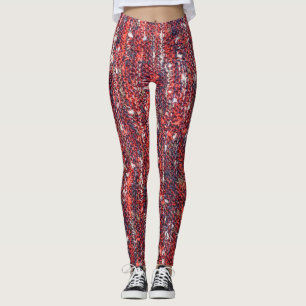 Leggings Textura de punto colorida: fondo acogedor