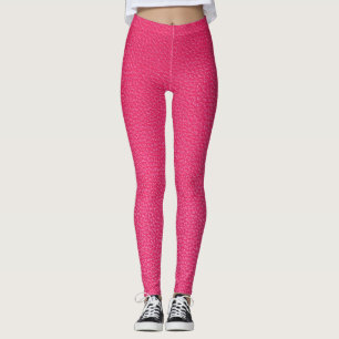 Leggings Textura De Ropa Rosa De Lujo.