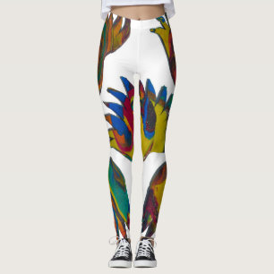 Leggings Textura del alfiler del amanecer