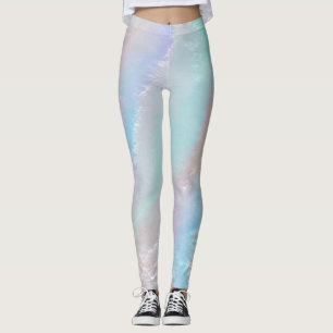 Leggings Textura del arco iris abstracta