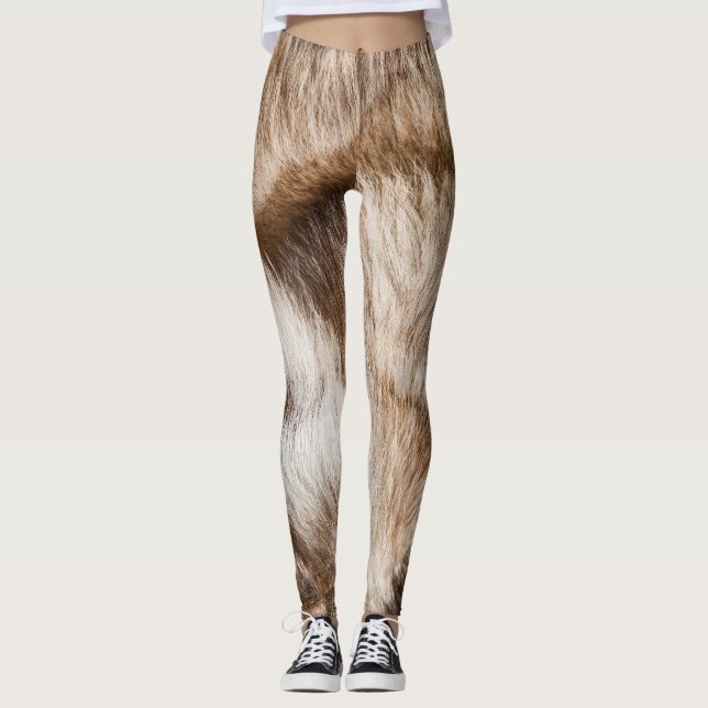 Leggings Textura elegante de piel (Anverso)