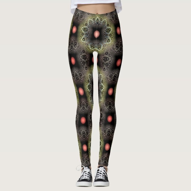 Leggings Textura fractal (Anverso)
