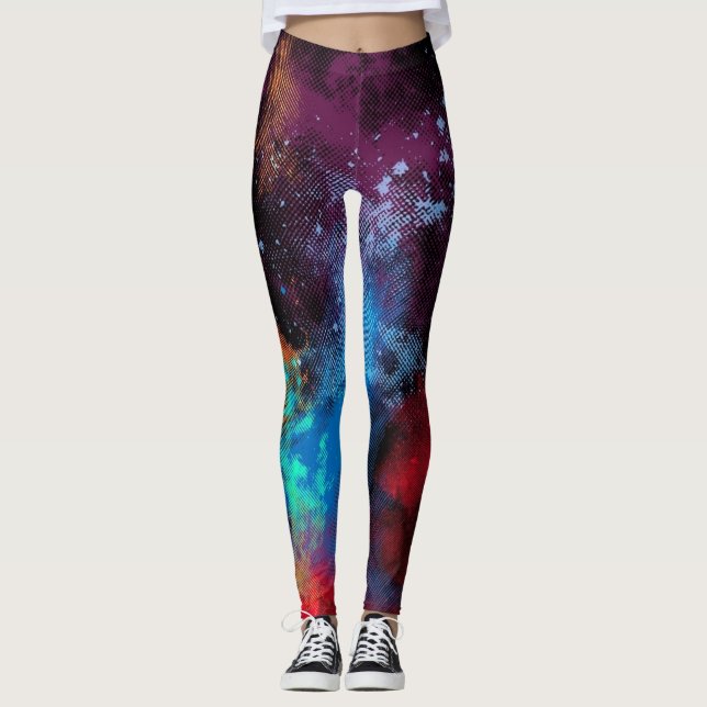 Leggings Textura multicolor (Anverso)