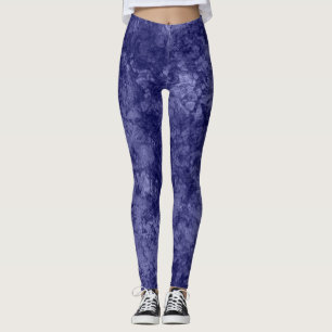 Leggings Textura violeta morada oscura textura mármol ante