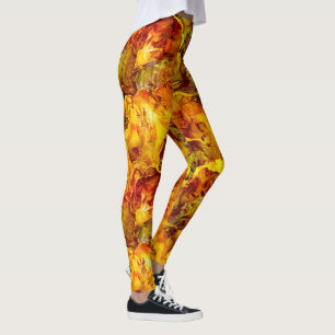 Leggings Texturas abstractas de Golden Sunshine