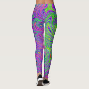 Leggings texturas psicodélicas