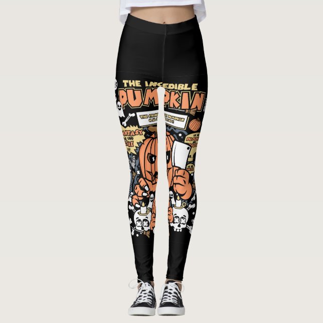 Leggings The Incredible Pumpkin (Anverso)