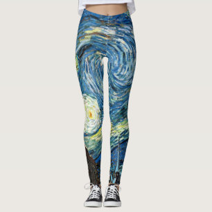 Leggings The Starry Night by Vincent Van Gogh