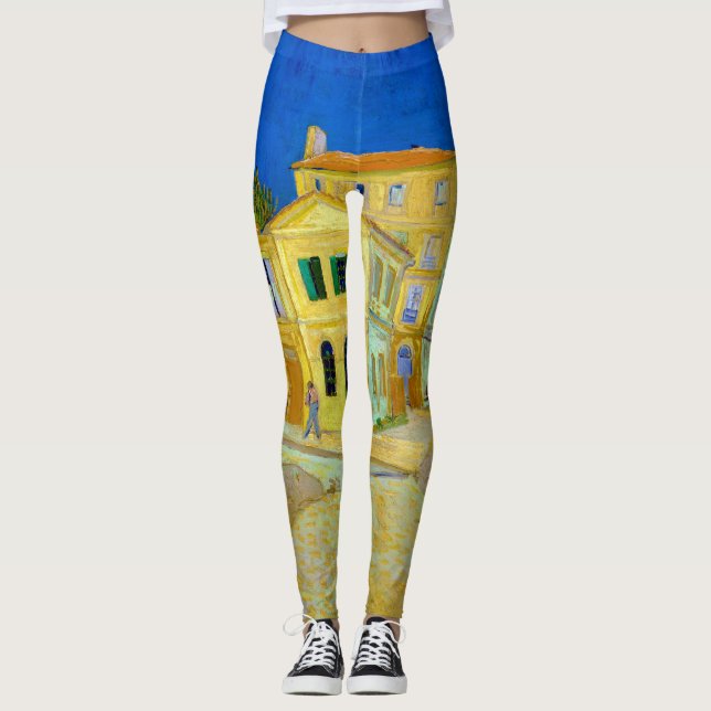 Leggings The Yellow House, Van Gogh (Anverso)