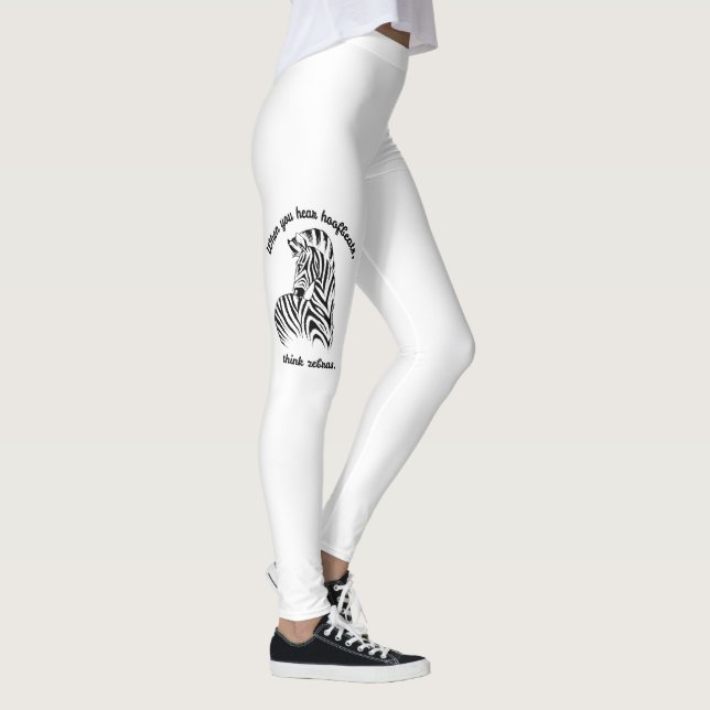 Leggings Think Zebras (Derecha)