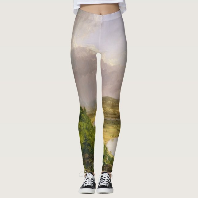 Leggings Thomas Cole El Oxbow El Río Connecticut (Anverso)