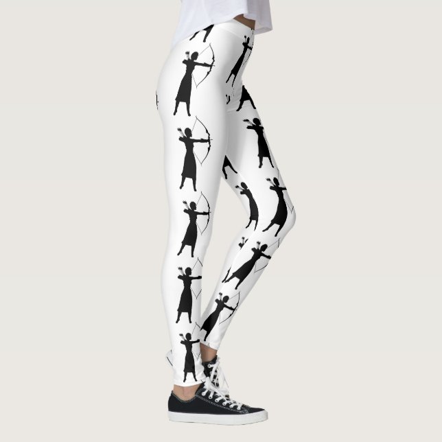 Leggings Thunder_Cove, Arquero Femenino Silhouette (Derecha)