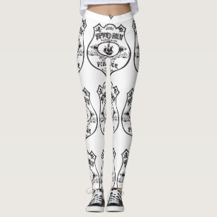 Leggings Thunder_Cove, bebida pirata de ron picada