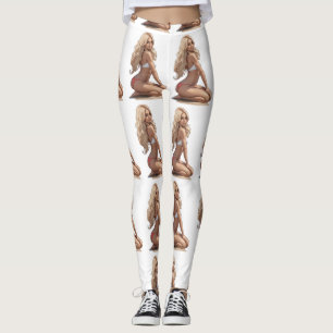 Leggings Thunder_Cove, Chica de playa de Bikini