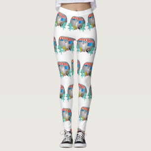 Leggings Thunder_Cove de cañón de caravana de lágrimas
