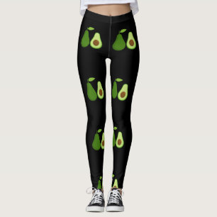 Leggings Thunder_Cove de diseño de aguacates