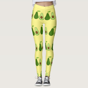 Leggings Thunder_Cove de diseño de aguacates