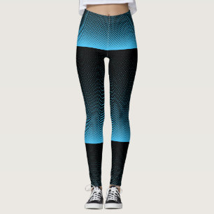 Leggings Thunder_Cove de patrón de diamante de semitono