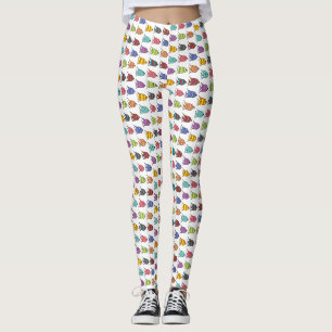 Leggings Thunder_Cove de pez tropical multicolor