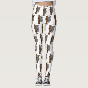 Leggings Thunder_Cove del árbol de escalado del oso Koala