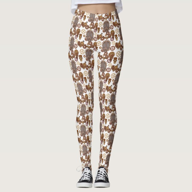 Leggings Thunder_Cove del tema Steampunk (Anverso)