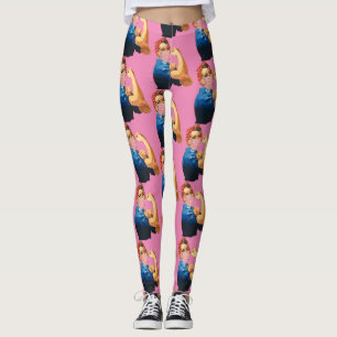 Leggings Thunder_Cove: Empoderamiento femenino enmascarado 