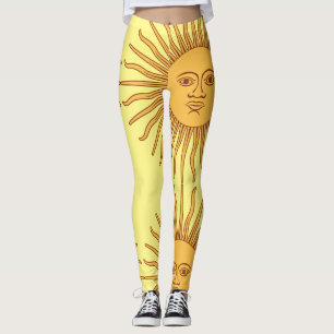 Leggings Thunder_Cove, Ilustracion de arte de Sun face