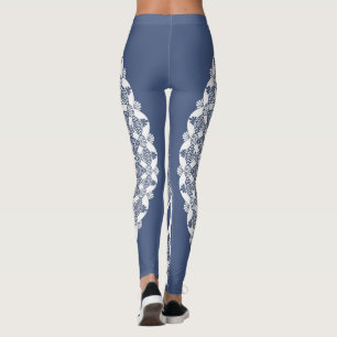 Leggings Tiburón de ballena azul tristece Mandala