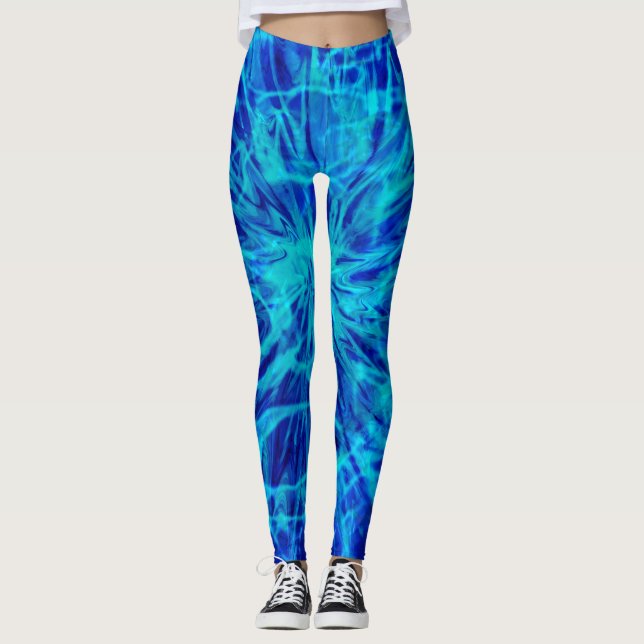 LEGGINGS TIE DYE BLUE (Anverso)