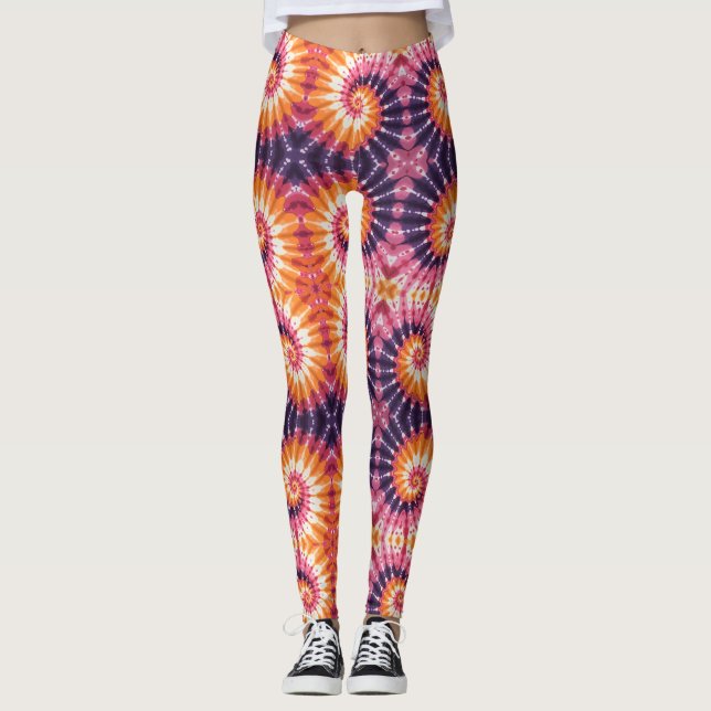 Leggings Tie-Dye Boho Style (Anverso)
