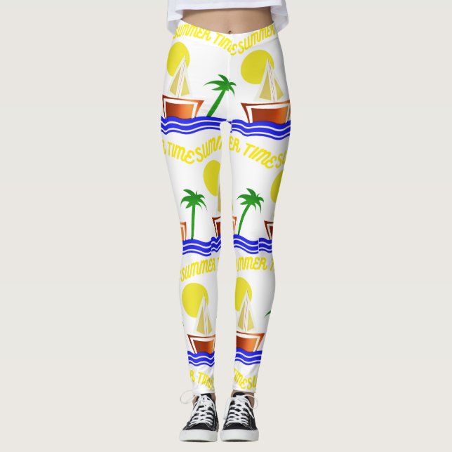 Leggings Tiempo de verano original verdadera colección clás (Anverso)