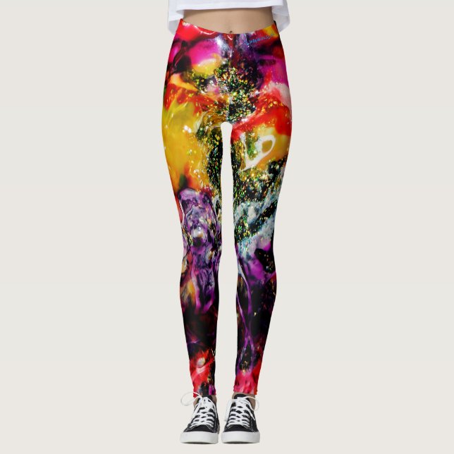 Leggings "tiempo del fiesta " (Anverso)