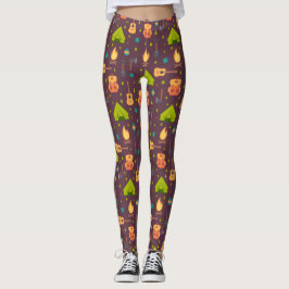 Leggings Tiendas de campaña rusas y Guitars
