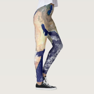 Leggings TIERRA del PLANETA de las polainas del ESPACIO