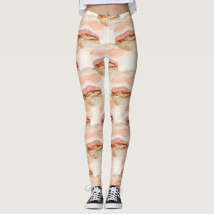 Leggings Tierra suave abstracta (1)